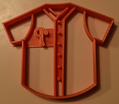 Philadelphia Phillies P Letter Baseball Jersey Athletic Cookie Cutter USA PR2543