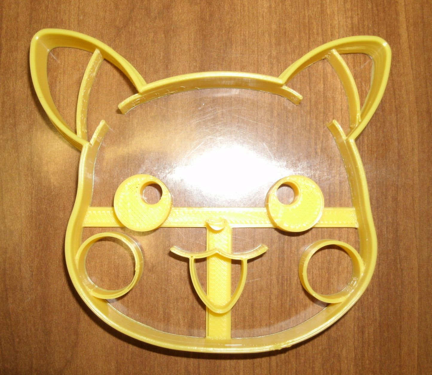6x Pikachu Face Fondant Cutter Cupcake Topper Size 1.75" USA FD603