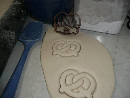 Pretzel Baked Bread Dough Movie Film Snack Food Cookie Cutter Made In USA PR2159