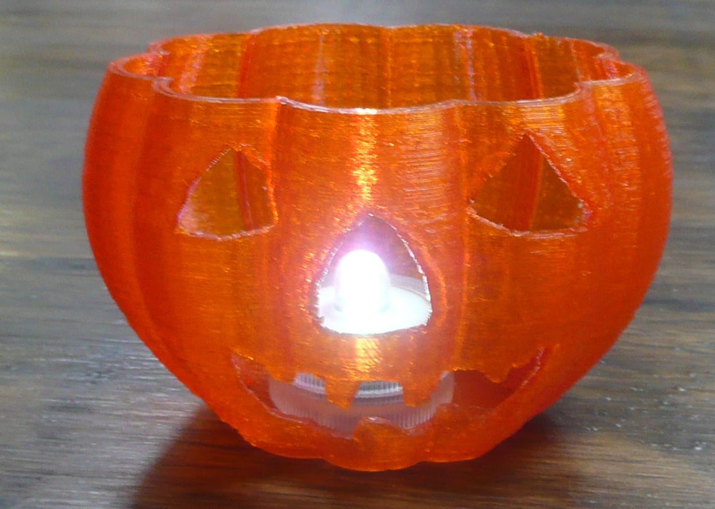Pumpkin Jack O Lantern Halloween Fall Shelf Decor Business Card Holder USA PR130
