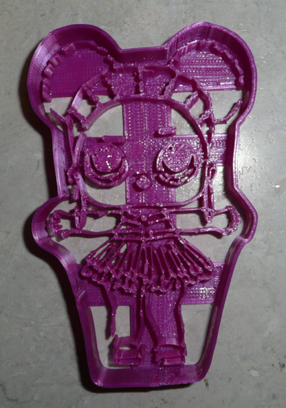 Purple Queen Detailed Surprise Doll Series Cookie Cutter USA PR2428