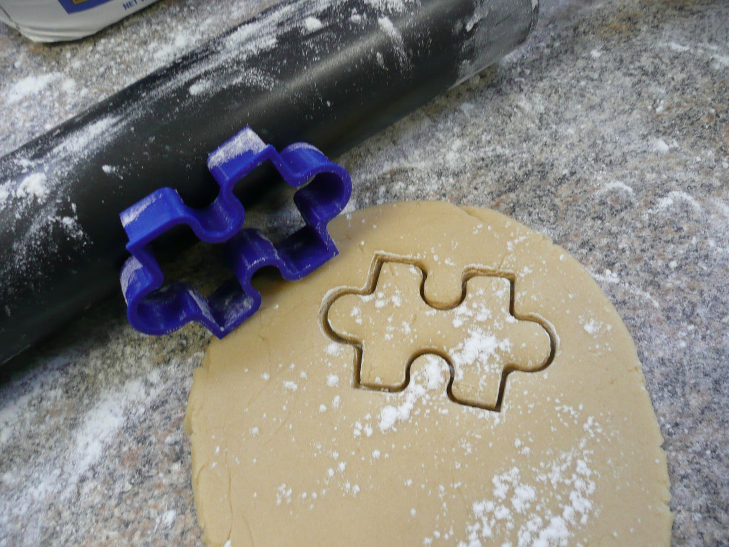 Puzzle Piece Outline Game or Symbol Cookie Cutter Made USA PR184