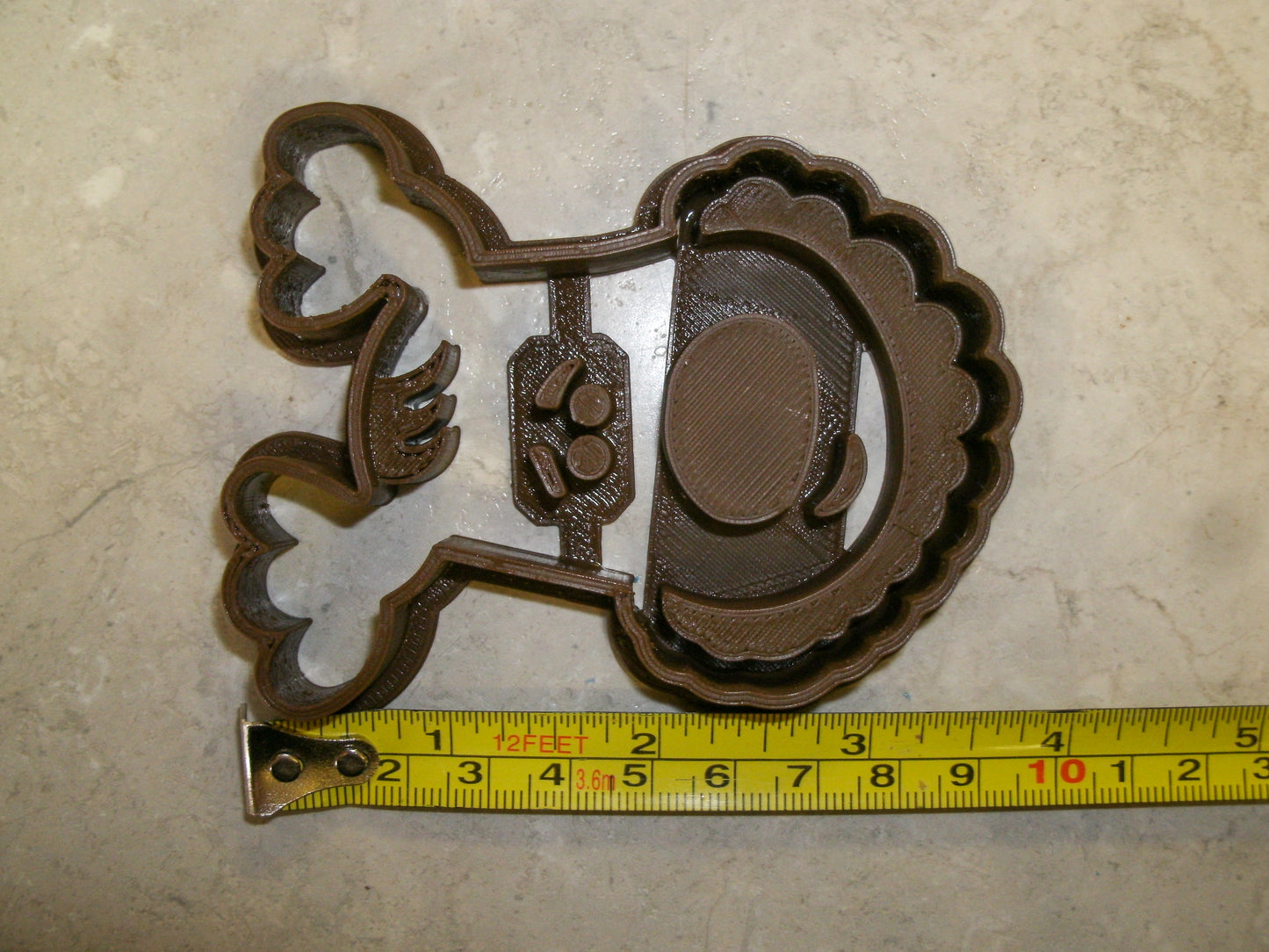 Reindeer Deer Head Kids Cartoon Animal Christmas Cookie Cutter USA PR121