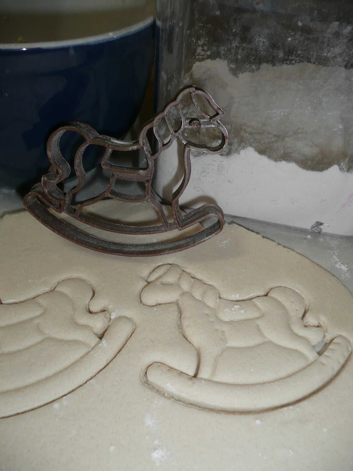 Rocking Horse Pony Toddler Child Toy Baby Shower Cookie Cutter USA PR2462