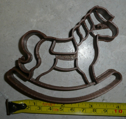 Rocking Horse Pony Toddler Child Toy Baby Shower Cookie Cutter USA PR2462