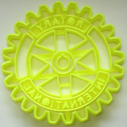Rotary International Gear Wheel Club Organization Cookie Cutter USA PR2692