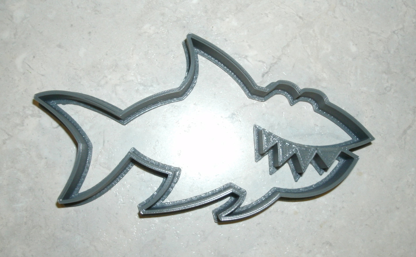 Shark Fish Ocean Sea Predator Cartoon Cookie Cutter Made in USA PR595