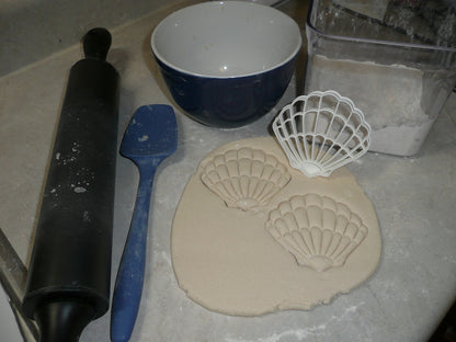 Scallop Clam Sea Shell Seashell Ocean Beach Nautical Cookie Cutter USA PR2593
