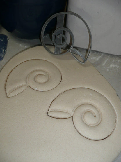Sea Snail Shell Spiral Seashell Ocean Beach Nautical Cookie Cutter USA PR2594
