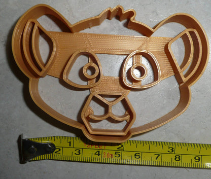 Simba Detailed Cub Lion King Cartoon Movie Character Cookie Cutter USA PR2617