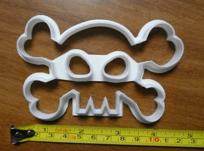 Jolly Roger Pirate Skull Crossbones Character Cookie Cutter Made in USA PR461