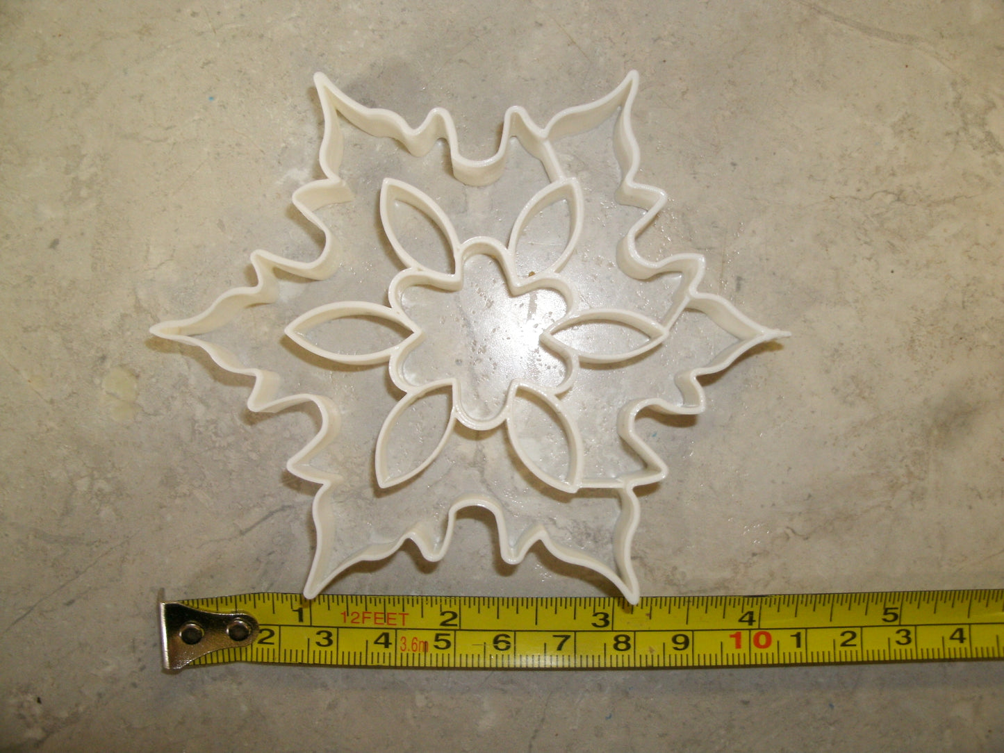 Snowflake With Details Christmas Snow Winter Season Cookie Cutter USA PR179