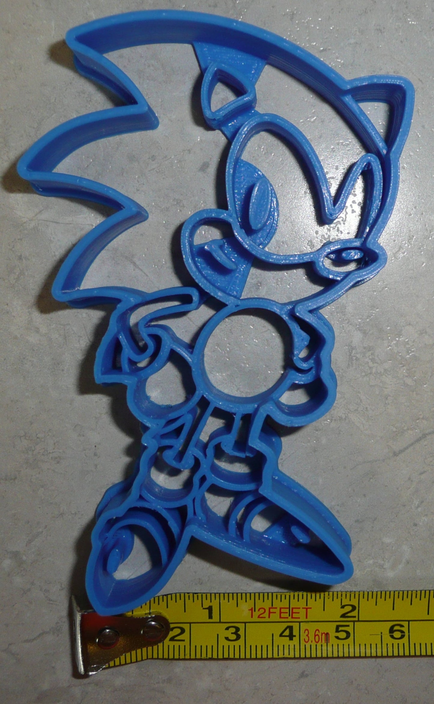 Sonic The Hedgehog Fast Character Game Adventure Film Cookie Cutter USA PR2468