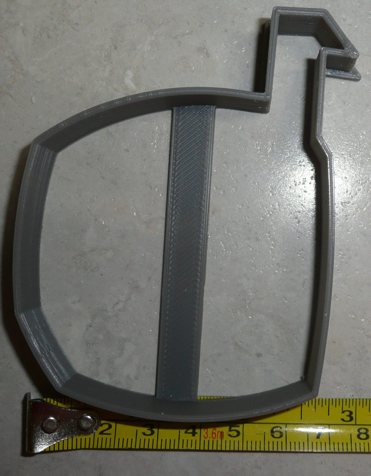 Tape Measure Ruler Building Construction Fathers Day Cookie Cutter USA PR2726