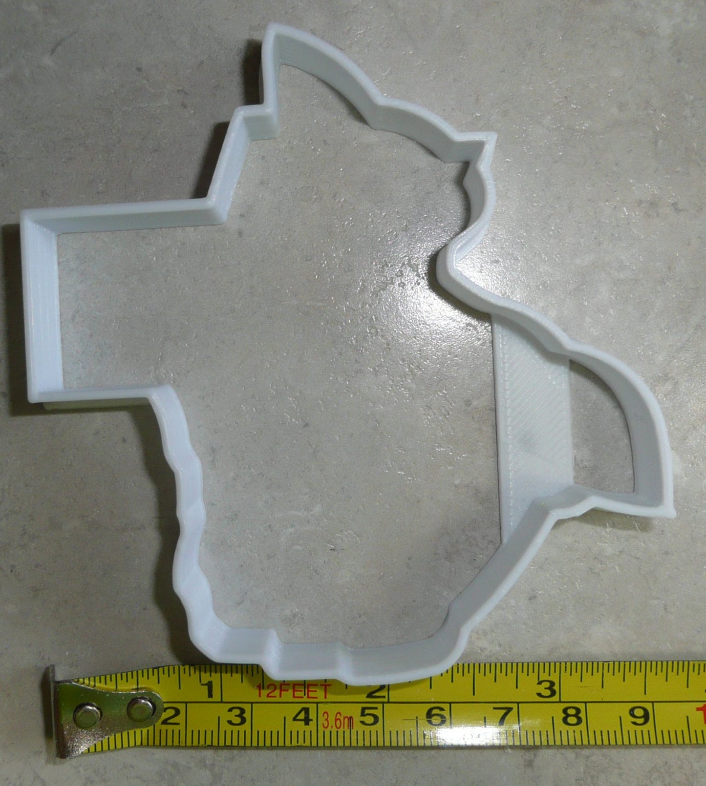 State of Texas Outline Lone Star South Central Region Cookie Cutter USA PR2713