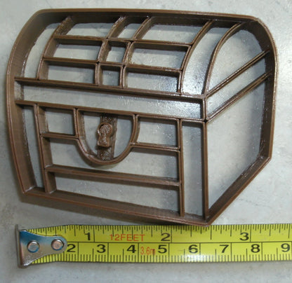 Treasure Pirate Chest Buried Gold Nautical Ship Captain Cookie Cutter USA PR2380