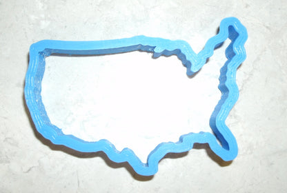 United States Of America Map Shape Outline Cookie Cutter Made in USA PR563