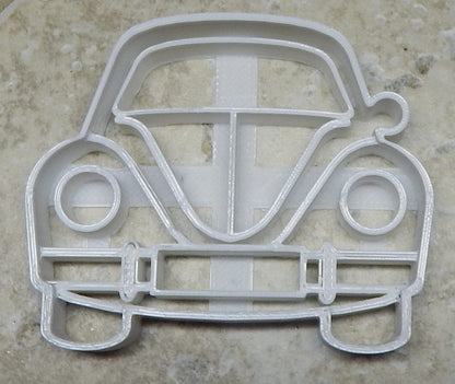 Beetle Bug Car Front Hippies Lovebug Vehicle Cookie Cutter Made In USA PR2160