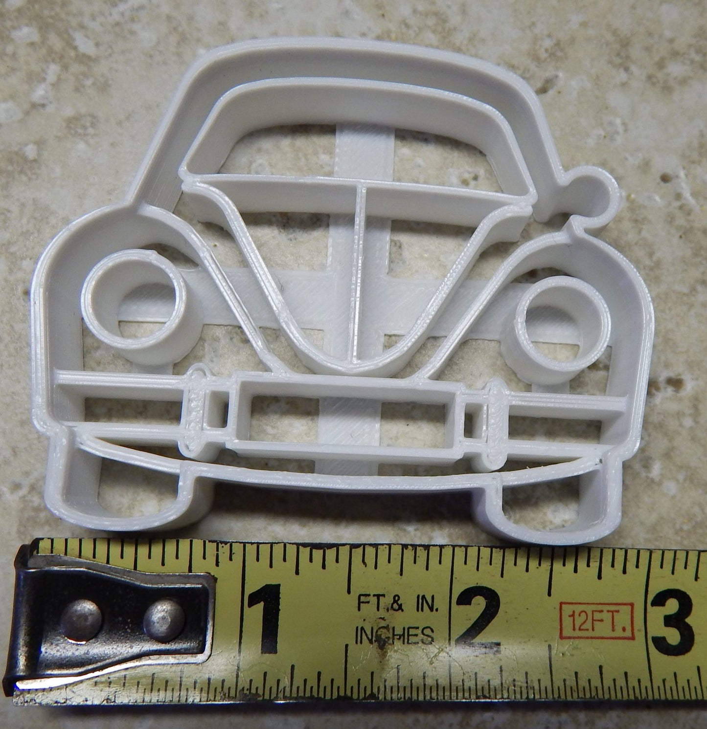 Beetle Bug Car Front Hippies Lovebug Vehicle Cookie Cutter Made In USA PR2160