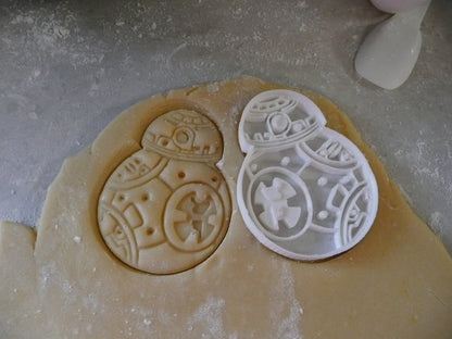 Star Wars BB8 Robot Droid Special Occasion Cookie Cutter Made in USA PR462