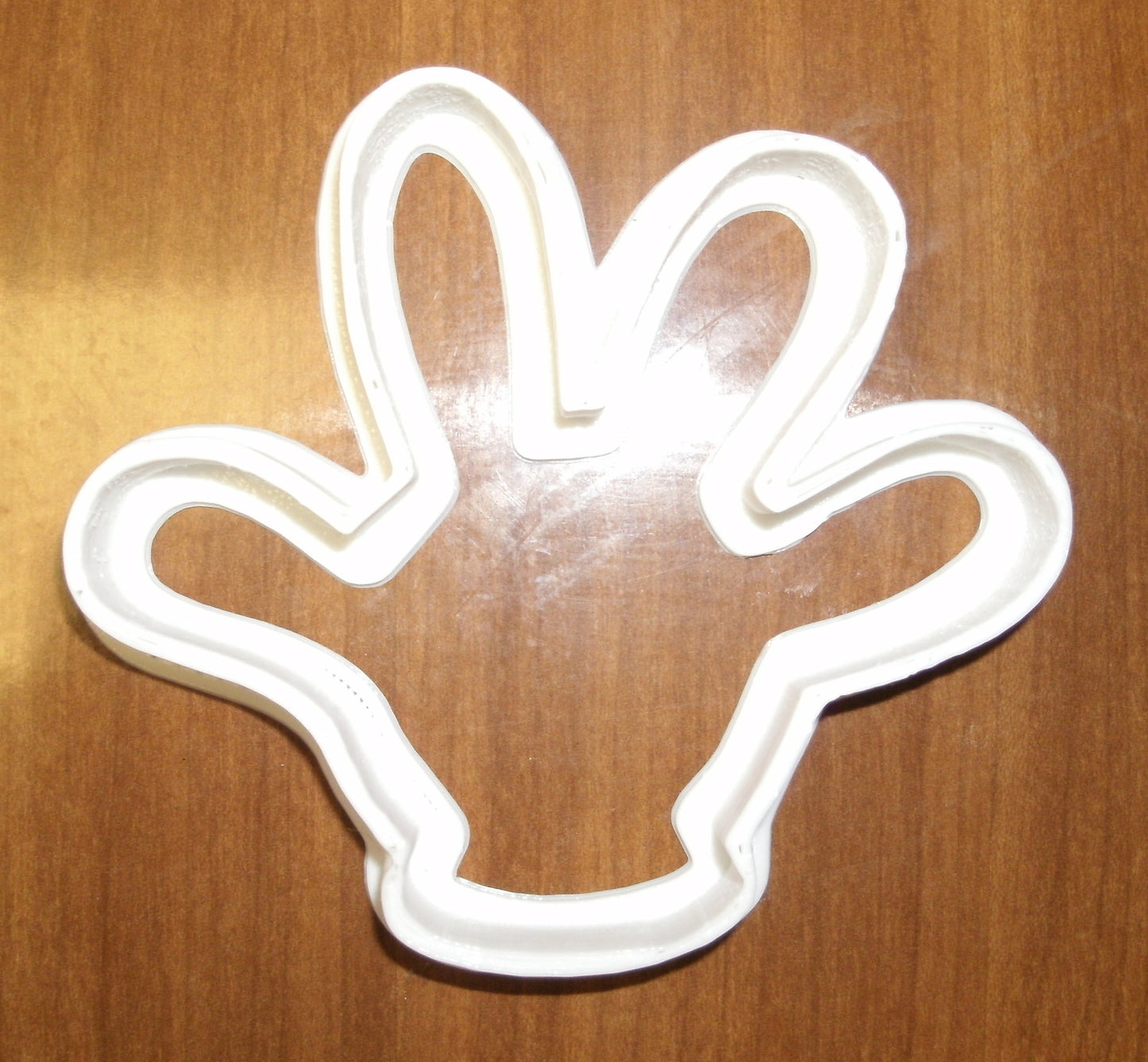 6X Mickey Minnie Mouse Hand Fondant Cutter Cupcake Topper Size 1.75" USA FD529